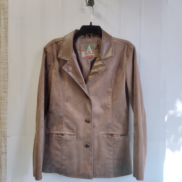 A Emporio Collezione Women's Suede Jacket Size M (Estimated) - Picture 5 of 14